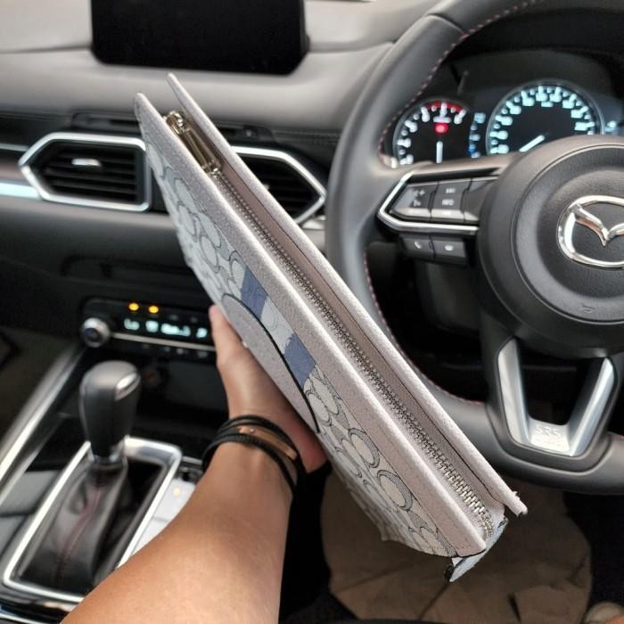 Tas handbag clutch pouch bag dompet tangan kulit branded wanita pria