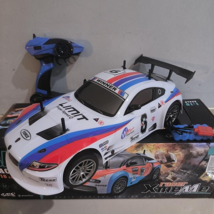 rc drift skala 1:10 2.4 Ghz / mobil remote control besar racing drift