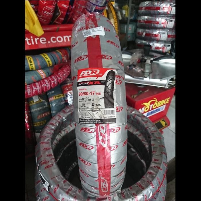 Fdr Sport Xr Evo 90/80 Ring 17 Ban Motor Vixion Jupiter Mx Satria R15 Forsale