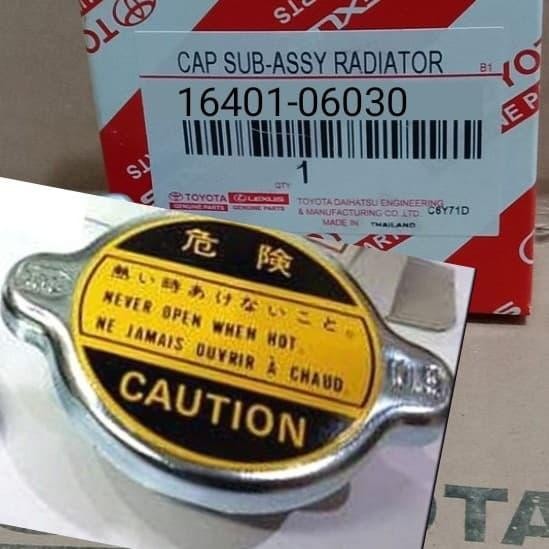 Tutup Radiator Kijang Super Kapsul Grand 5K 7K Bensin Kode 100