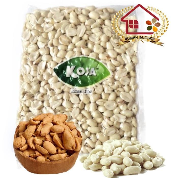 

(1kg) KACANG KUPAS KOJA kemasan kacang goreng cemilan Camilan Food Snacks Makanan