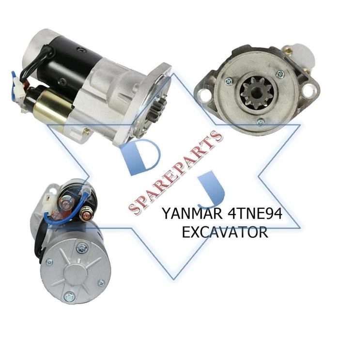 Dinamo Starter Yanmar 4Tne94 98 Se50-3 Mini Excavator Kode 089