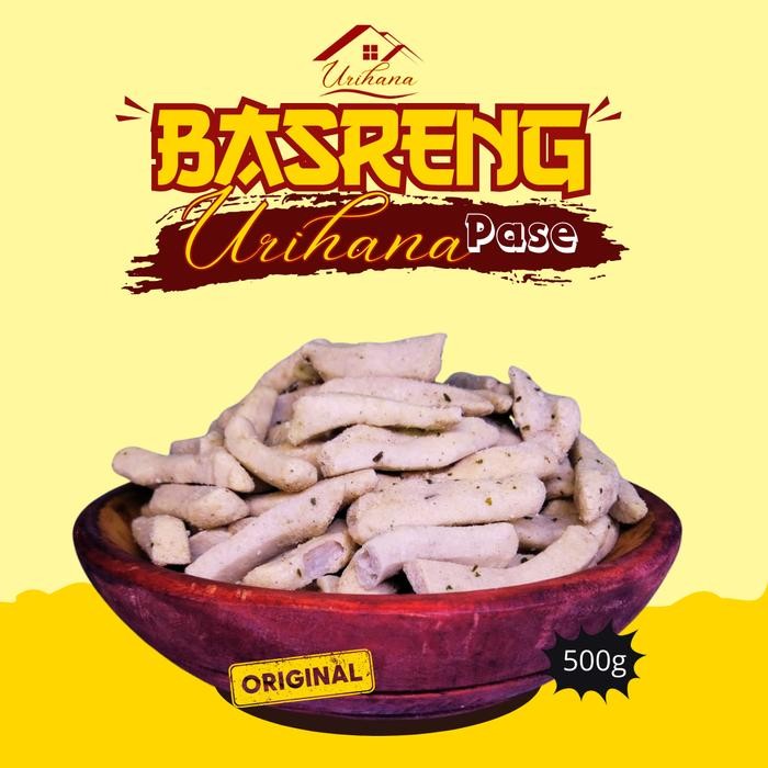 

Basreng Stik Rasa Original Urihana Snack Pase Aceh Cemilan Viral Renyah Gurih Enak Daun Jeruk 500g