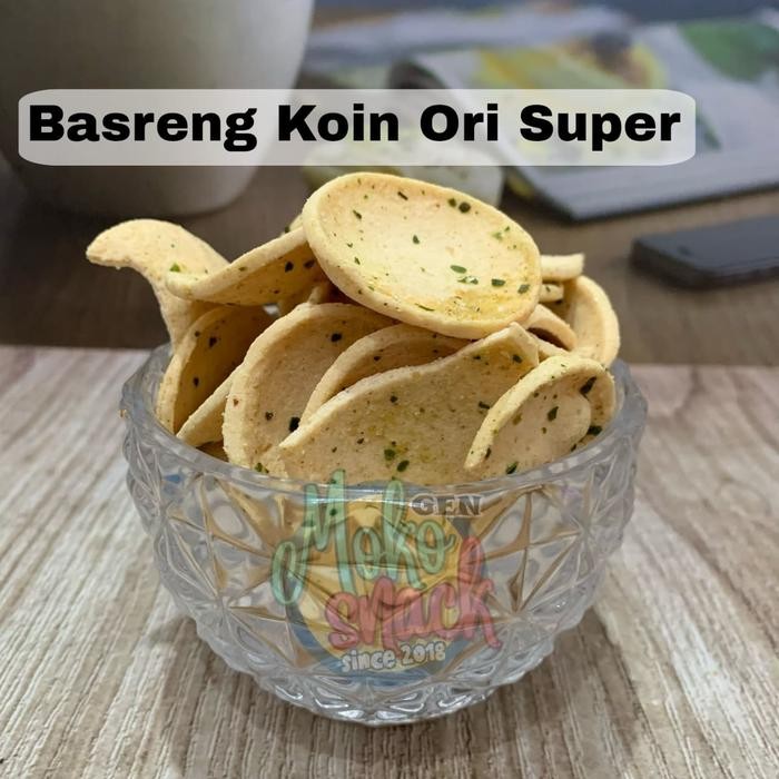 

Basreng koin ori super 500gr (250grx2) SNACK VIRAL
