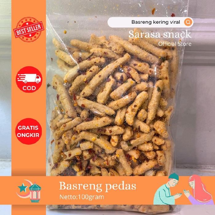 

BASRENG KERING VIRAL 100GRAM -sarasa snack&food