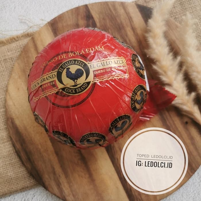 

! Keju Edam Cheese Bola Ayam Emas Edam Apel Keju Tua Satu Bola