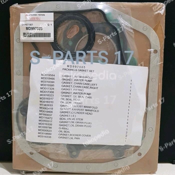 Gasket Paking Set Packing Full Set Fullset L100 Minicab L 100 Minicab Best Quality