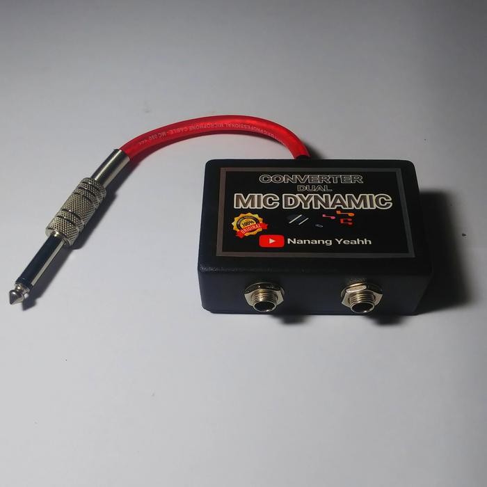 CONVERTER 2 MIC DYNAMIC to SOUNDCARD V8