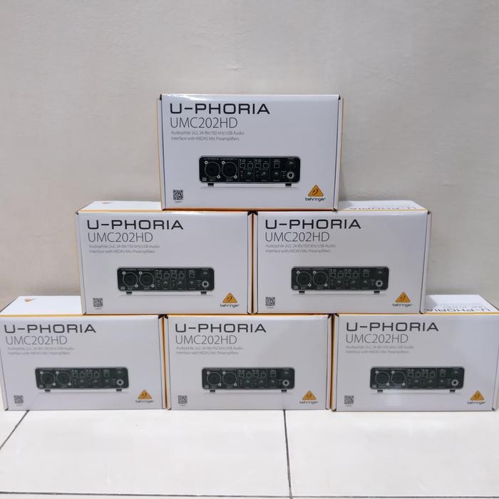 Soundcard Behringer Umc 202hd Umc202HD Umc 202 HD
