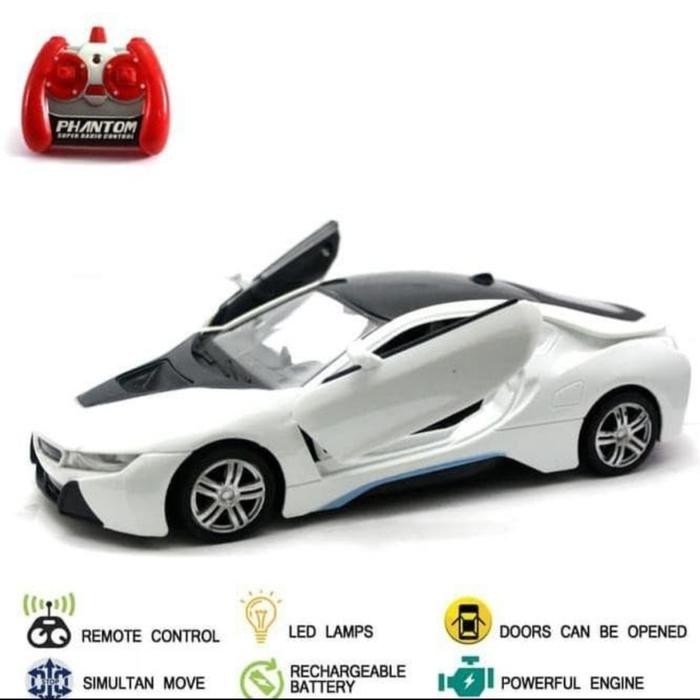 RC mobil remote control buka pintu BMW street race
