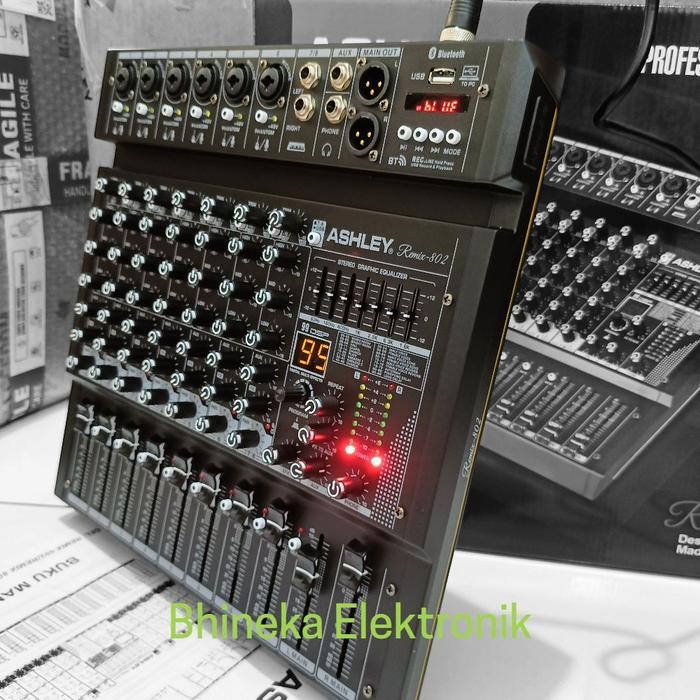 mixer audio ashley remix802 /remix 802 mixer ashley 8channel