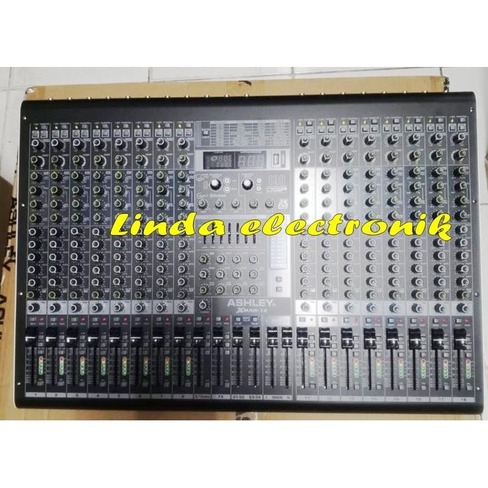 mixer ashley xman 16 16 channel ashley xman16