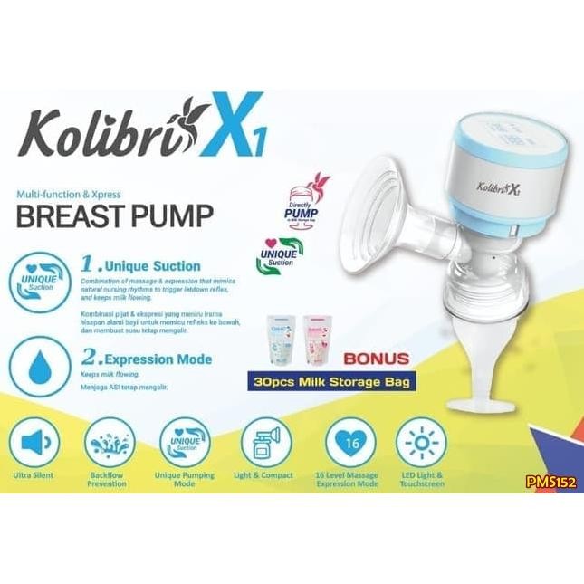 Pms152 Breast Pump Gabag Kolibri X1 Electric Pompa Asi Gabag