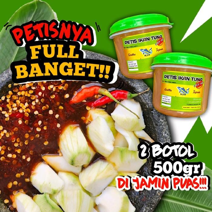 

New (Sakera) 2pcs 500g Petis Madura Asli Ikan TUNA MDR