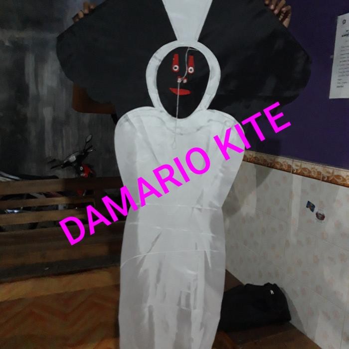 layangan pocong kain 1pcs *