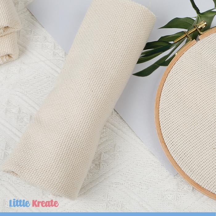 Kain Punch Needle Embroidery / Monk Cloth Fabric / Kain Monk Sulam *