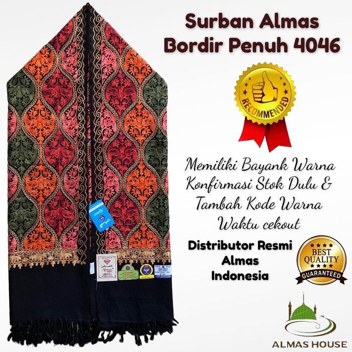 Sorban Premium Kashmiri Bordir Sulam Shawl Almas 4046 *