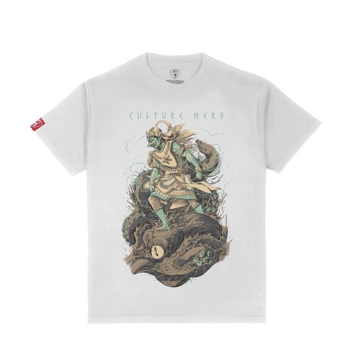 KAOS CULTUREHERO ANTASENA Wayang Klassik Jawa Pria Budaya Garang Timeless 24s Authentic Kaos Distro