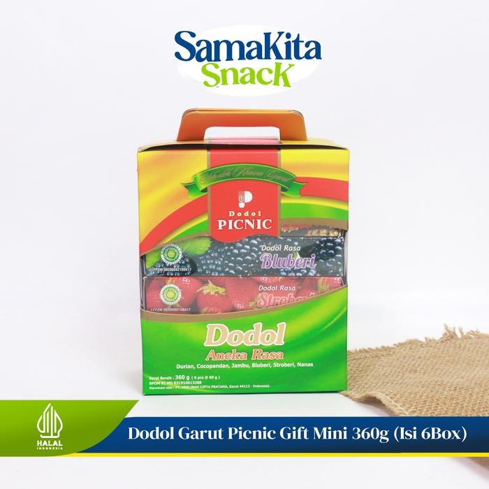 

TERMURAH Dodol Garut Asli Berkualitas Makanan Khas Garut - PICNIC Dodol Special Gift Mini Aneka Buah