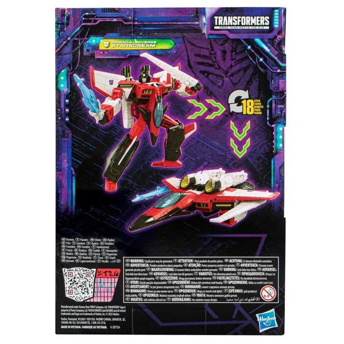 Hasbro Takara Tomy Transformers Legacy Voyager Armada Universe Starscream Action Figure