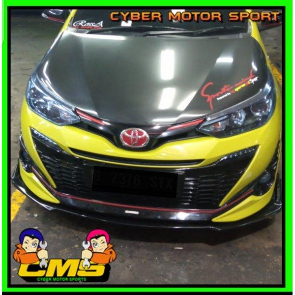 Lips Bumper Yaris. Winglet Yaris Spoiler Bumper Mobil Universal. Kode 514