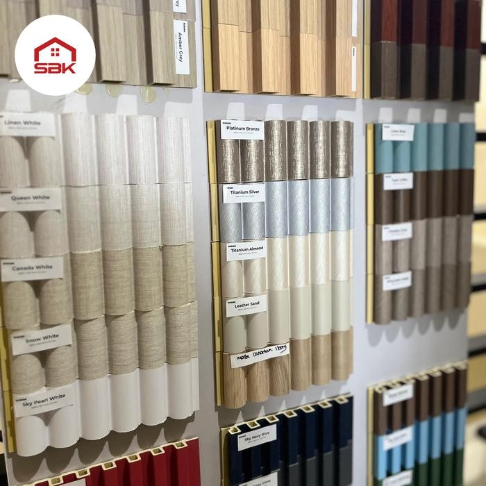 Sample Wall Panel & Fluted Roshan