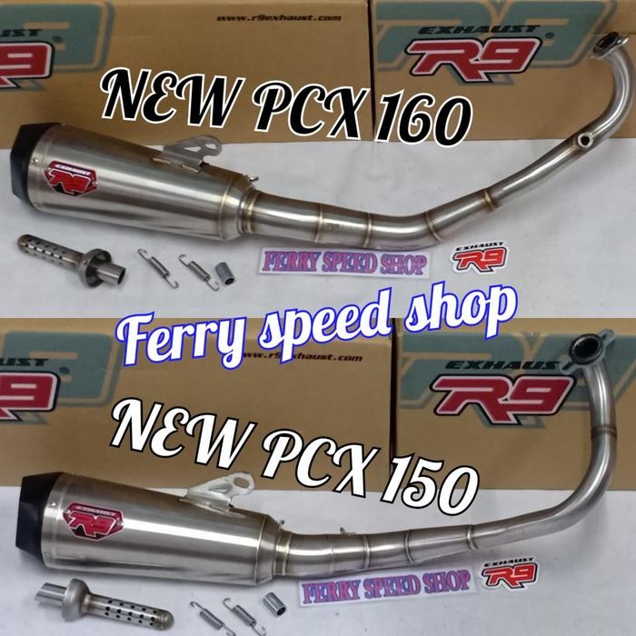 Knalpot R9 Alpha Pcx 150 Lokal Knalpot R9 Pcx 150 Lokal Alpha Series