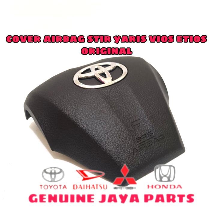 Cover Airbag Air Bag Stir Setir Yaris Vios Etios Original