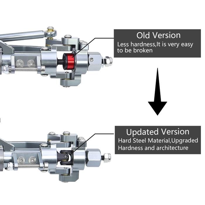 Upgrade Cvd Xvd Rc Axial Scx10 1/10