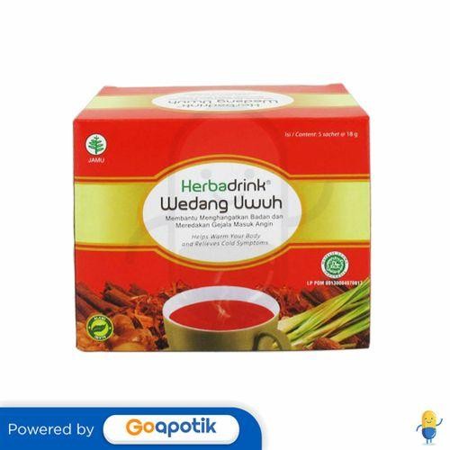 

HERBADRINK WEDANG UWUH 18 GRAM BOX 5 SACHET