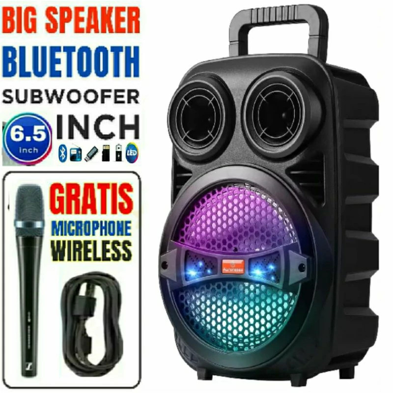Speaker Bluetooth Subwoofer 6.5 Inch