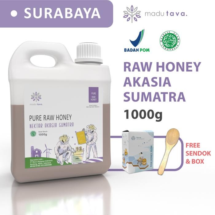 

Sale Madu Murni Asli Tava 1Kg Nektar Akasia Sumatra 100% Pure Raw Honey