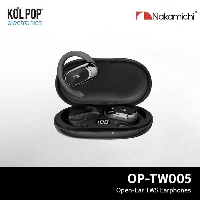 Nakamichi OP TW005 Open Ear TWS Hook True Wireless Bluetooth Earphone