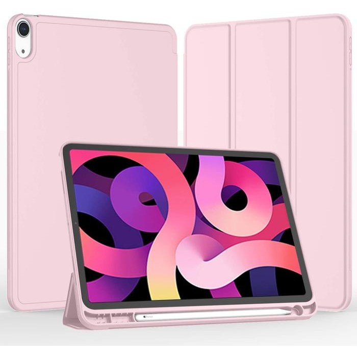 Marwah.Store8 Smart Case Ipad Mini 6 8.3 2021 Silikon With Slot Pencil Holder