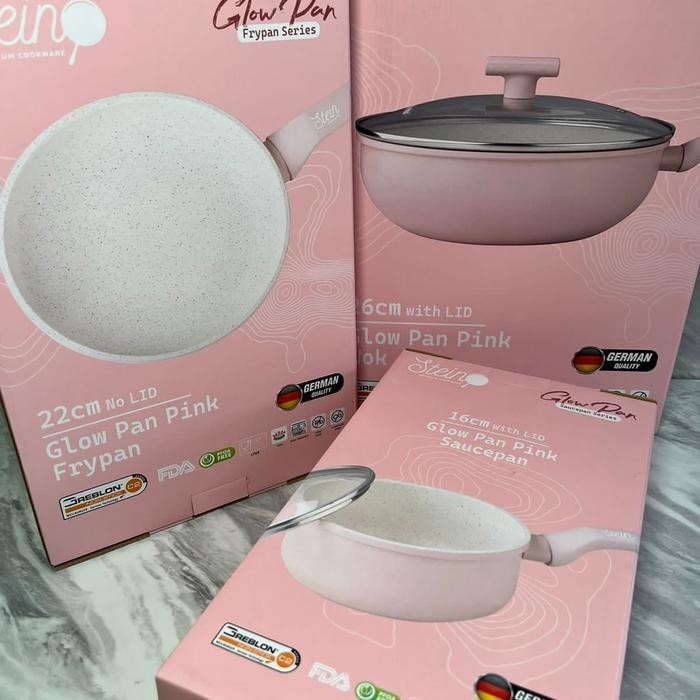 Stein Cookware Paket Glowpan / Steincookware Glow Pan Series Panci Set