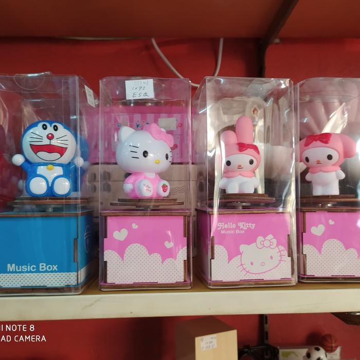 Kotak Musik Doraemon/Hello Kitty/Melody