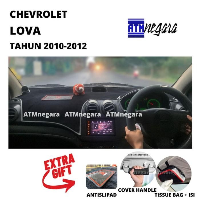 Cover Dashboard Premium Chevrolet Lova Aksesoris Alas Pelindung Dasbor Mobil