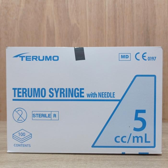 Terumo Syringe Spuit 5Cc/Ml [1 Box 100 Pcs]