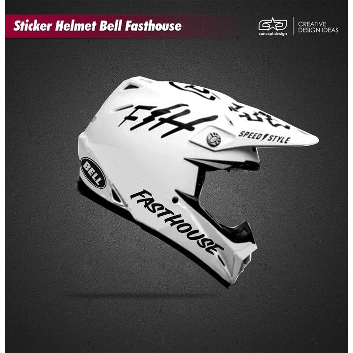 Sticker Helm Bell Set Fasthouse