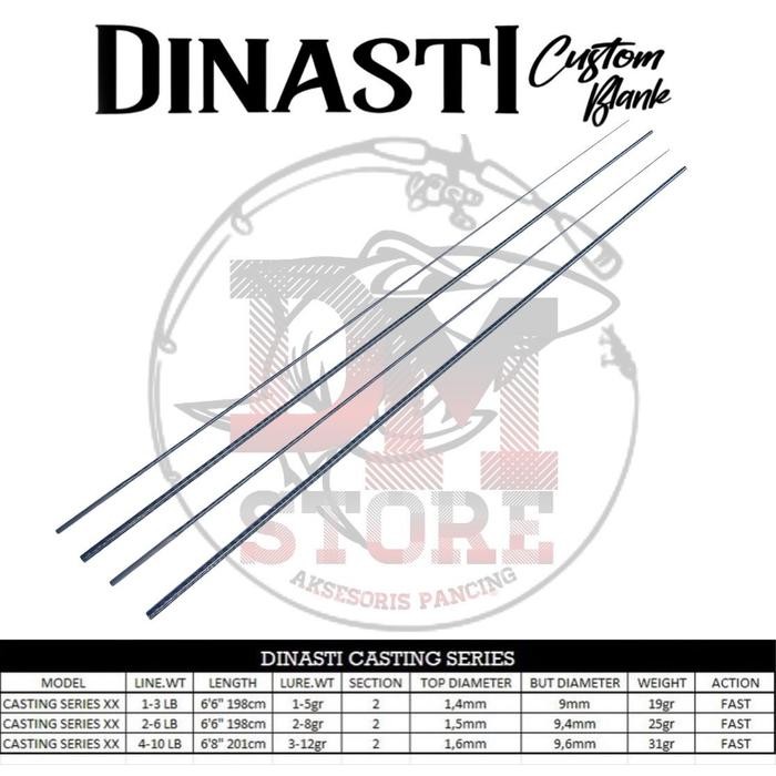 DINASTI CASTING BLANK - BLANK CASTING UL SERIES JORAN