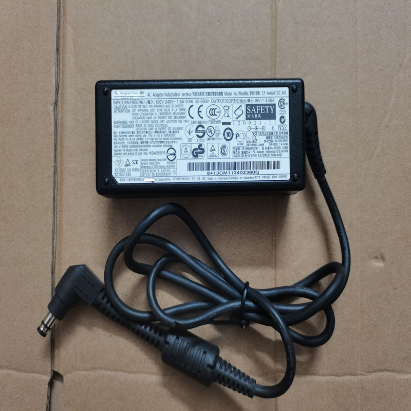 OEM 16V 4.06A 65W CF-AA6413C M1 1.6A-0.9A AC Adapter For Panasonic Toughbook CF-MX4 Laptop Original 