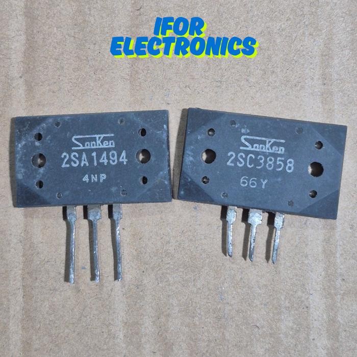 Transistor Sanken 2sc3858 2sa1494 C3858 A1494 Cabutan *