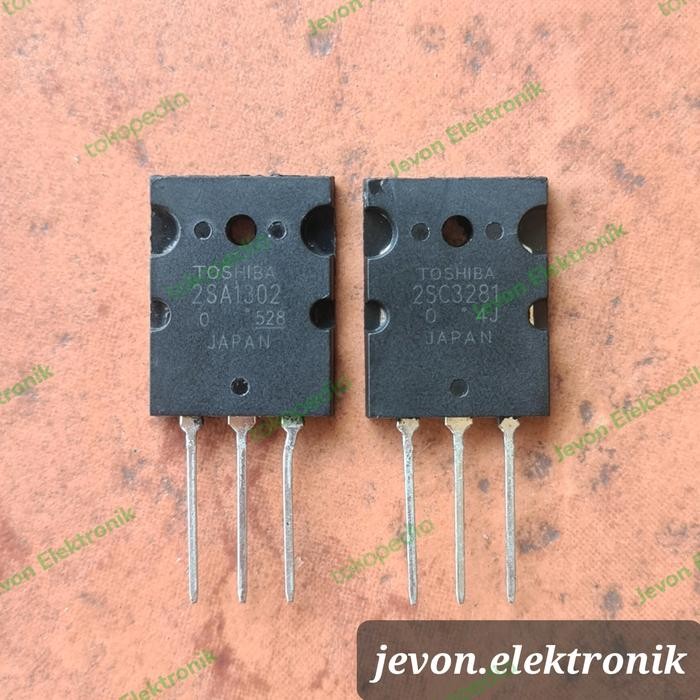 IC Toshiba 2SA1302 2SC3281 1 SET Japan Transistor SA1302 SC3281 *