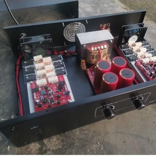 POWER AMPLIFIER RAKITAN 10A CT45 2 CHANNEL / STEREO *