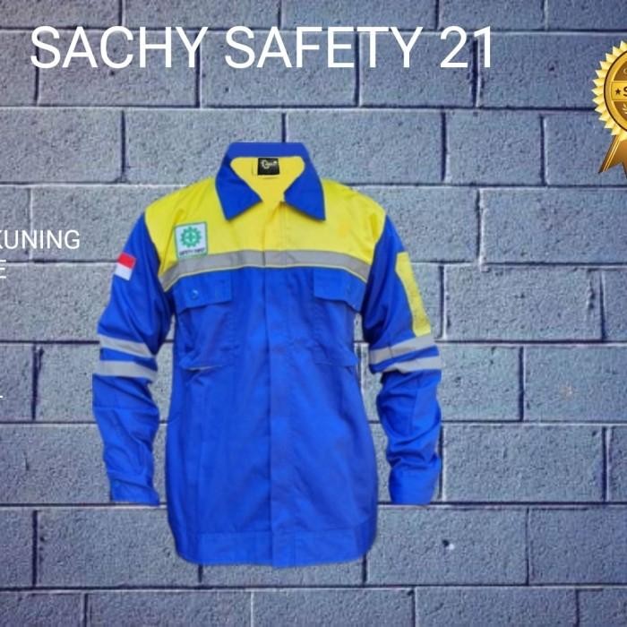 Baju proyek/weaack safety K3 baju proyek/pertambangan *