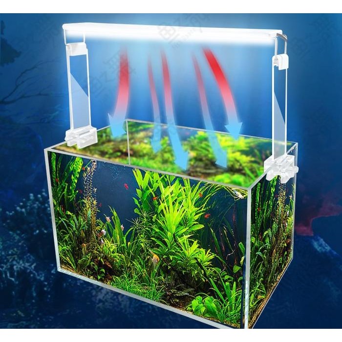 BRAKET PENYANGGA LAMPU AQAURIUM AQUASCAPE TANK CLIP
