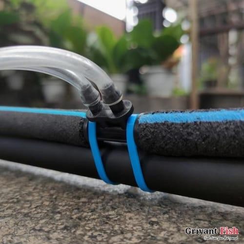 UNIRING MINI AERASI AKUARIUM KOLAM KOI PEMBERAT DIFFUSER BUKAN MATALA