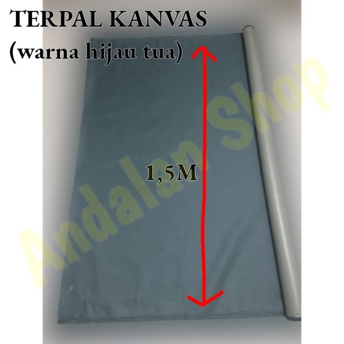 Terpal Cp/ Terpal Kanvas/Terpal Pvc/Terpal Kain Hijau/Terpal Ducting Pasti Ori