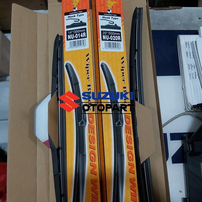 Wiper Blade / Wiper Depan Ertiga Frameless Nwb Japan