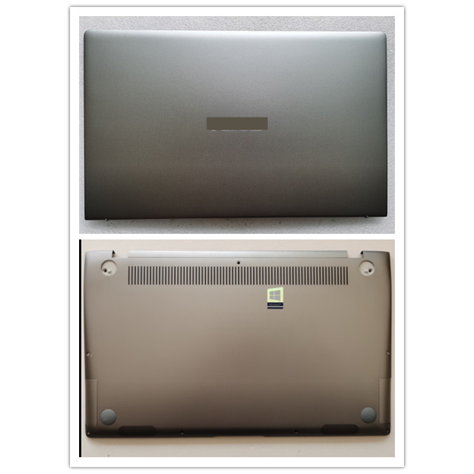 New laptop Top case base lcd back cover with lcd hinge/bottom case for  ASUS ZENBOOK14 UX434IQ Q407I